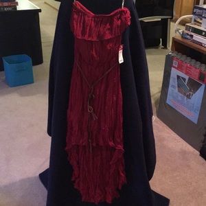 Strapless “Country” dress